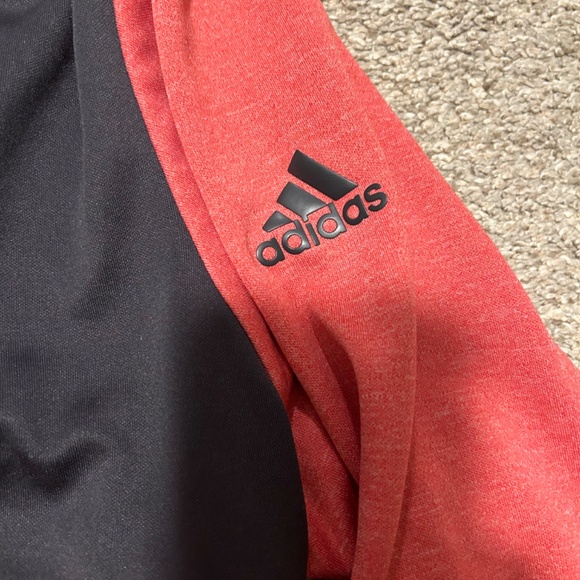 Adidas Vintage Quarter-Zip, Official On-Field Apparel, Rutgers, Medium - Picture 3 of 3